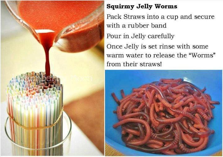 Jell-O worms pic